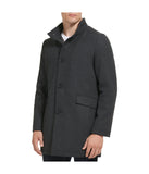 SB Stand Collar Melton Wool Coat With Double Pocket