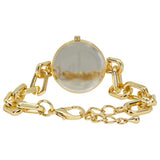 Chain Link Analog Watch-Layered Bracelet Set