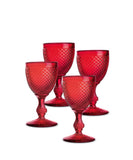 Bicos Water Goblet Glasses Set of 4