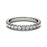 Charles & Colvard 1.04cttw Moissanite Eternity Band in 14k White Gold