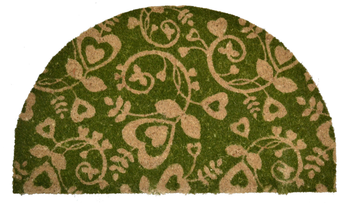 Heart Swirls Doormat