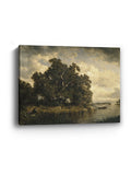 Bayside, New Rochelle, New York 1886 Canvas Art Print