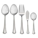 Capri Frost 53 Piece Flatware Set, Service for 8