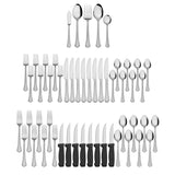 Capri Frost 53 Piece Flatware Set, Service for 8