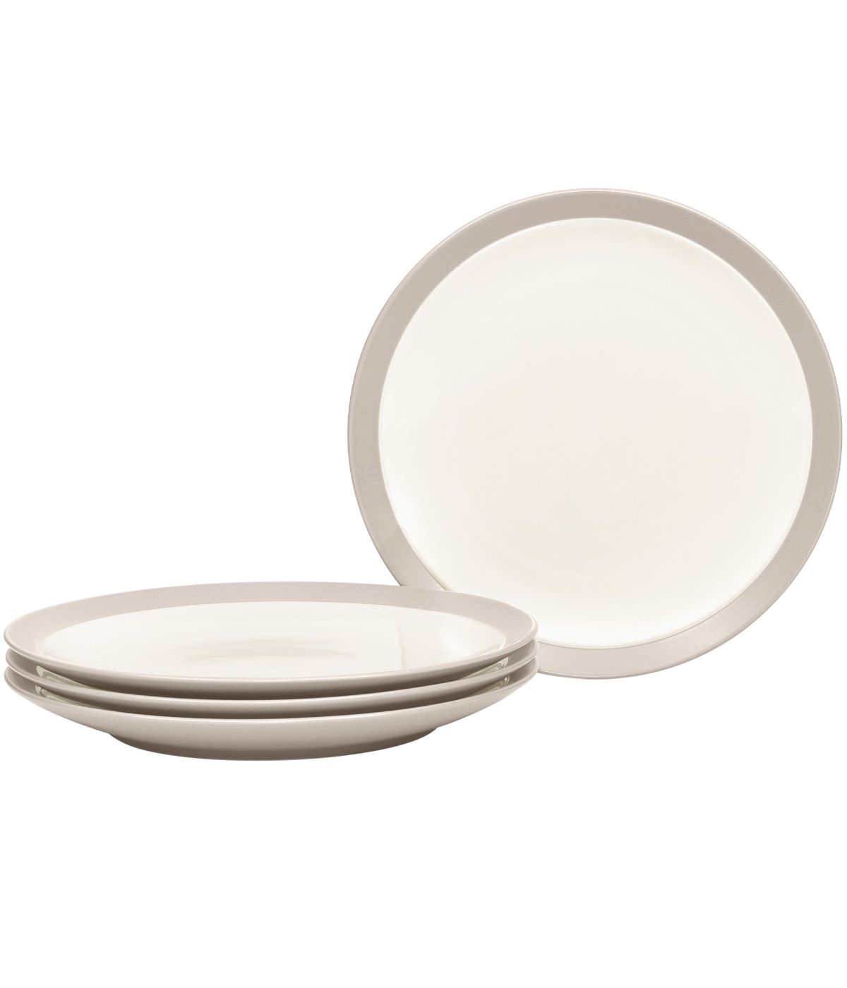 Colorwave Curve Set of 4 Salad Plates Sand