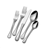 Nautical 20 Piece Stainless Steel Flatware Set, Service for 4