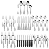 Garland Frost 53 Piece Flatware Set, Service for 8