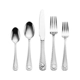 Antigua Frost 20 Piece Stainless Steel Flatware Set, Service for 4