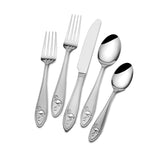 Flamingo 20 Piece Stainless Steel Flatware Set, Service for 4