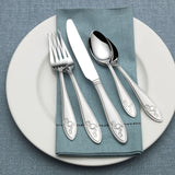 Flamingo 20 Piece Stainless Steel Flatware Set, Service for 4