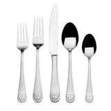 Peace 20 Piece Stainless Steel Flatware Set, Service for 4