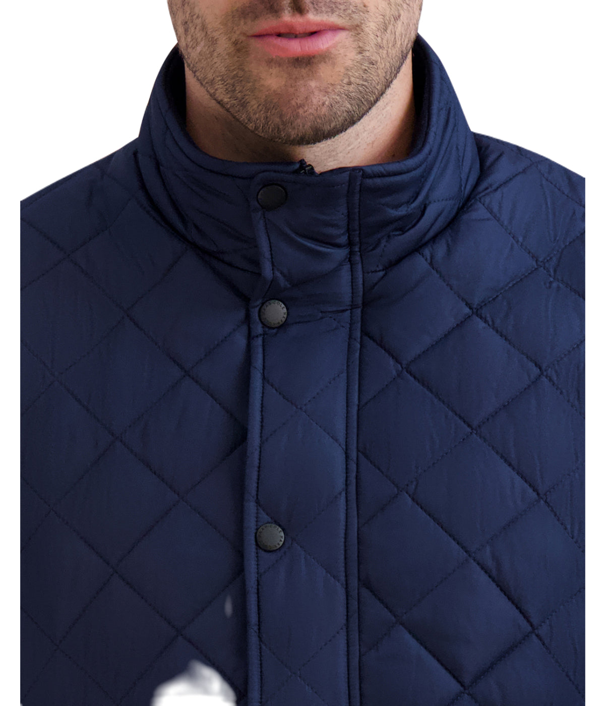 Quilted Vest Navy