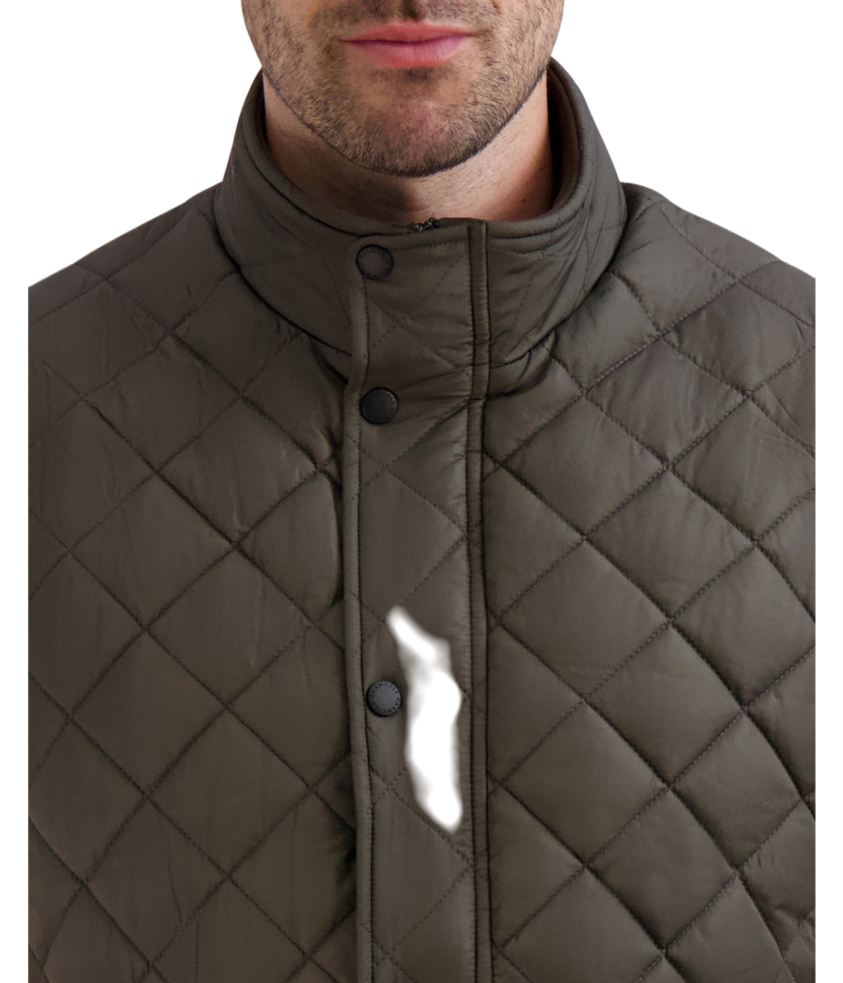 Quilted Vest Olive