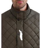 Quilted Vest Olive