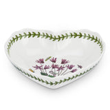 Botanic Garden Scalloped Heart Shape Dish