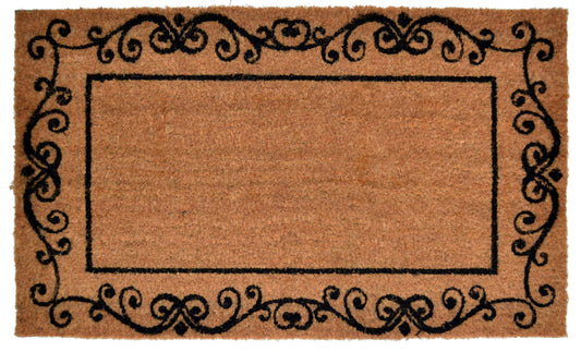 Decorative Border Doormat