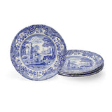 Blue Italian Salad Plates Set of 4