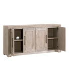 Hunter Media Sideboard Natural Gray