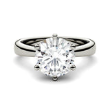 Charles & Colvard 3.10cttw Moissanite Solitaire Engagement Ring