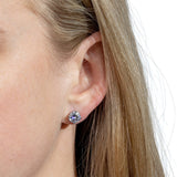 Charles & Colvard Moissanite Stud Earrings