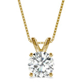 Charles & Colvard 1.90cttw Moissanite Solitaire Pendant