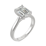 Charles & Colvard 2.52cttw Moissanite Emerald Cut Solitaire Ring