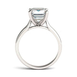 Charles & Colvard 3.55cttw Moissanite Emerald Cut Solitaire Ring