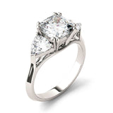 Charles & Colvard 3.00cttw Moissanite Cushion Engagement Ring