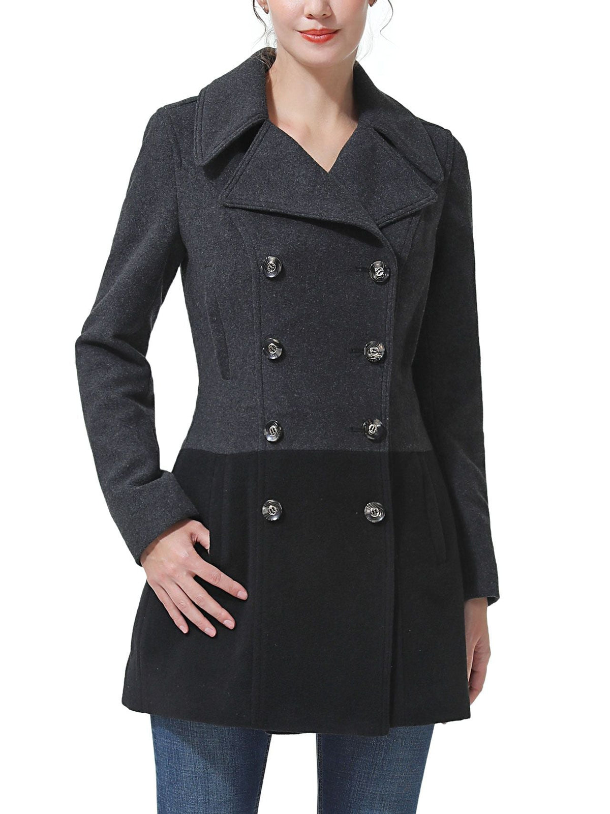 Women's Gem Wool Peacoat