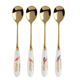 Sara Miller Chelsea Collection Assorted Teaspoons Set of 4