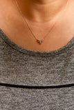 10K Yellow Gold Diamond Accented Bumble Bee Pendant 18" Inch Necklace (H-I Color, I1-I2 Clarity)-3