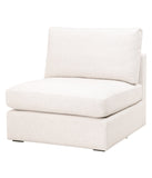 Daley Modular Armless Chair Cream