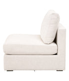 Daley Modular Armless Chair Cream