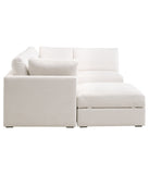 Daley Modular Armless Chair Cream