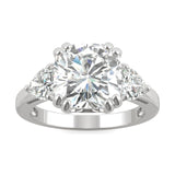 Charles & Colvard 5.00cttw Moissanite Cushion Engagement Ring