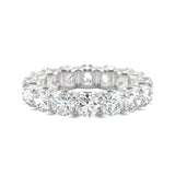 Charles & Colvard 5.00cttw Moissanite Eternity Band in 14k White Gold