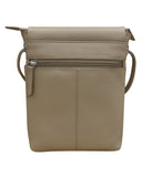 Leather Small Canada Bag Taupe