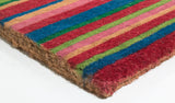 Multi Color Stripes Doormat