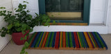 Multi Color Stripes Doormat