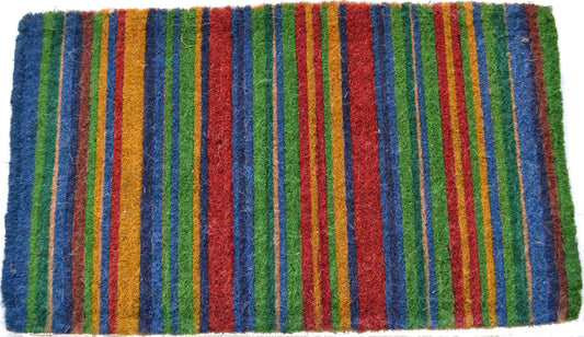 Multi Color Stripes Doormat