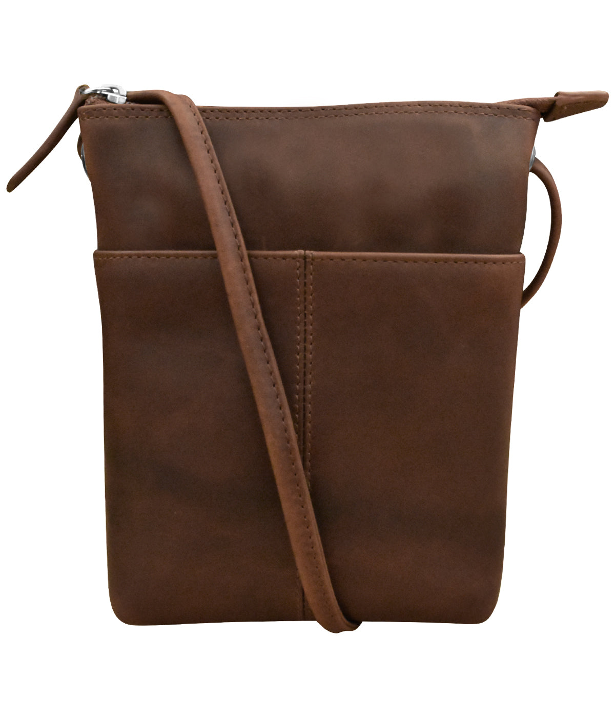 Leather Mini Sac Rustic Brown