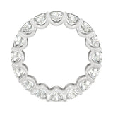 Charles & Colvard 5.00cttw Moissanite Eternity Band in 14k White Gold