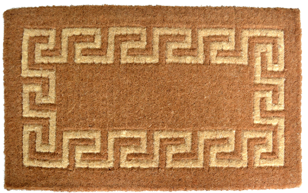 Greek Key Doormat