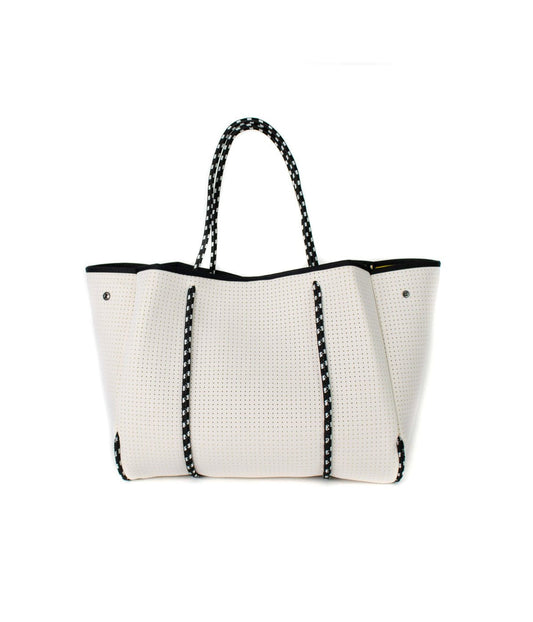 Everyday Tote White Yellow