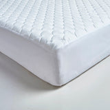 Damask Dot Polyester Filled Mattress Pad