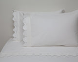 Scalloped Embroidered Duvet Set