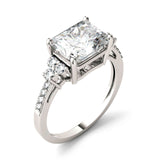 Charles & Colvard 2.90cttw Moissanite Radiant Engagement Ring