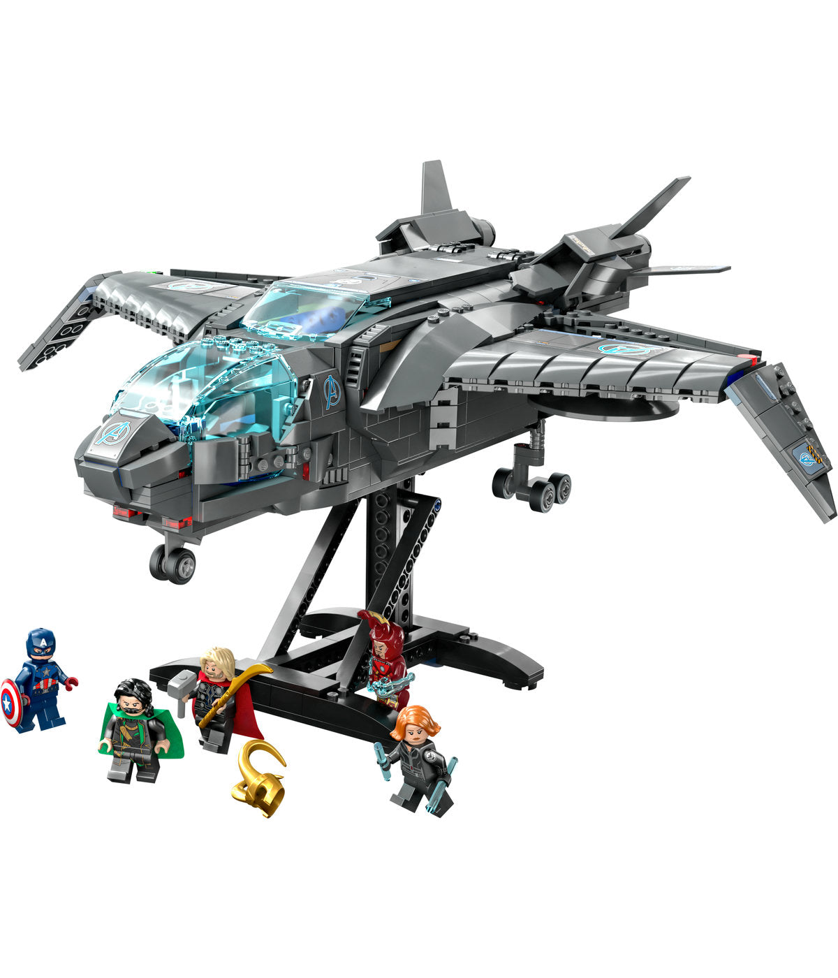 LEGO Marvel The Avengers Quinjet 76248 Building Toy Set (795 Pieces)