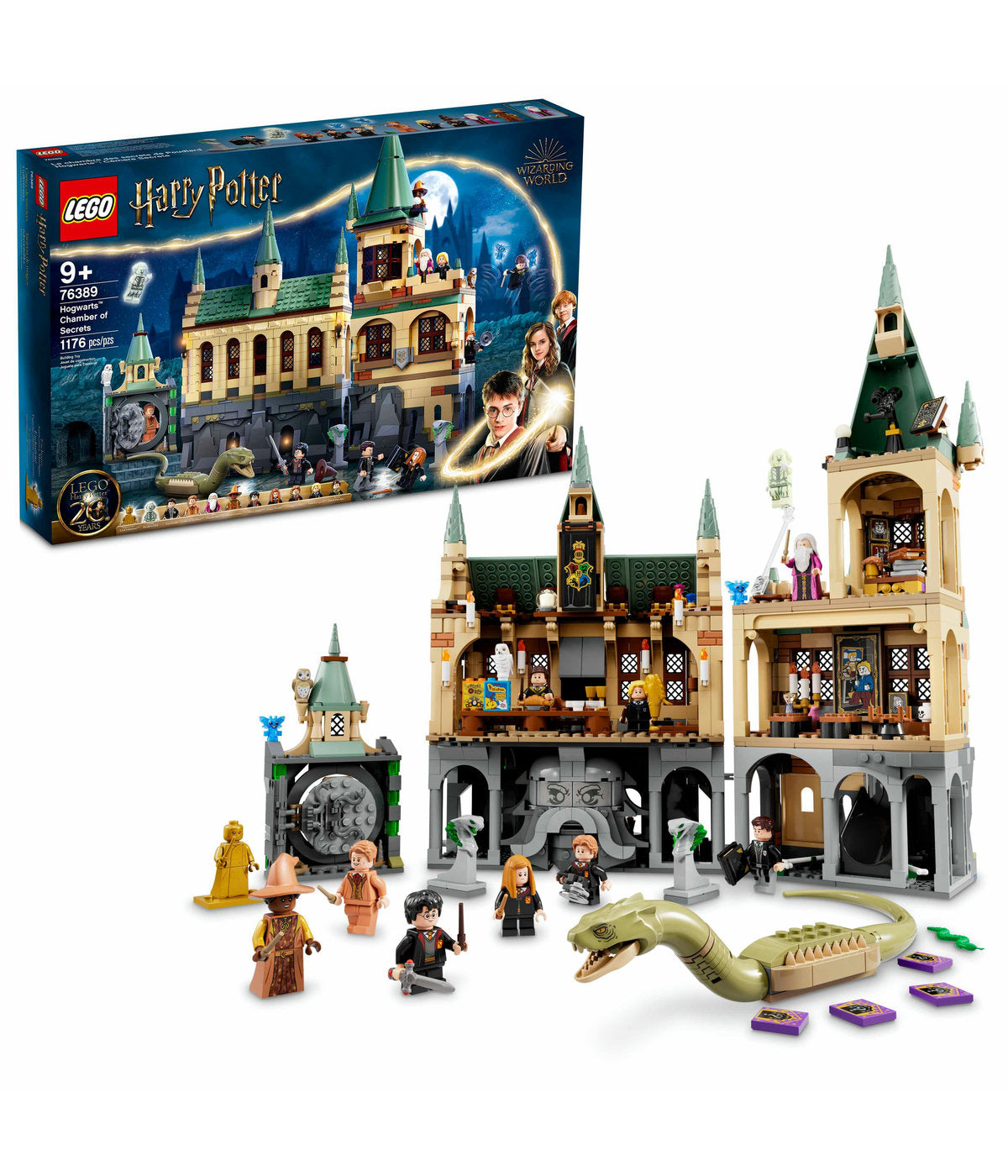 LEGO Harry Potter Hogwarts Chamber of Secrets 76389 Building Kit (1,176 Pieces)