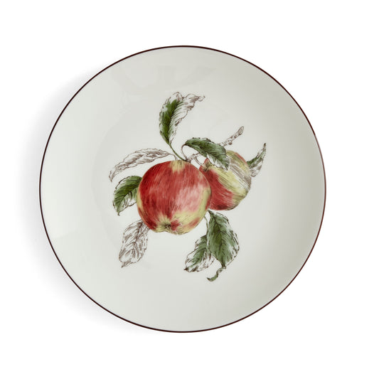 Nature's Bounty Apple Salad Plate Set of 4